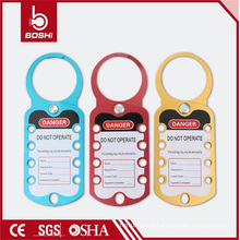 Eight-Hole Blue Aluminum Lockout Hasp (BD-K52)